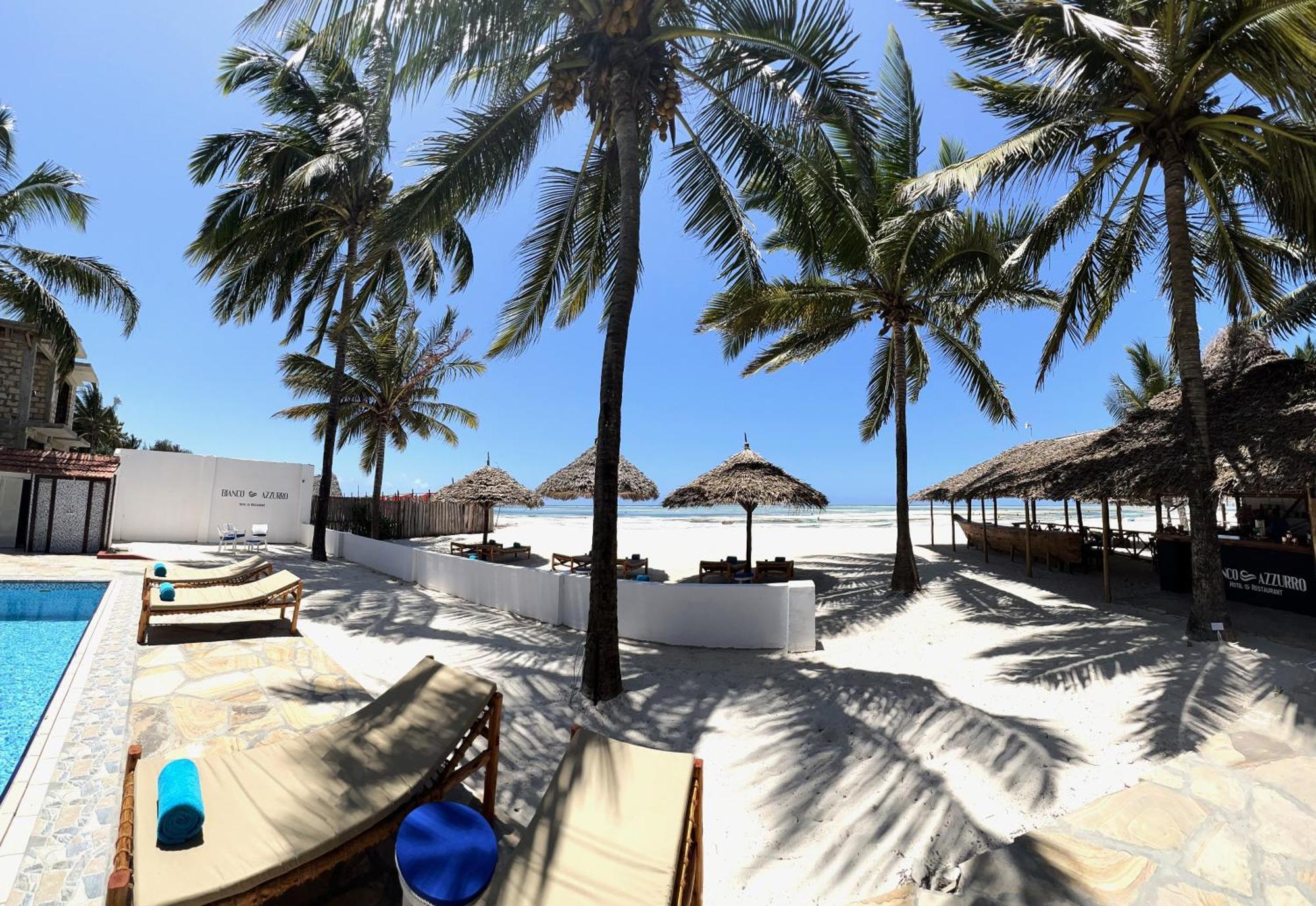 Bianco Azzurro Hotel & Restaurant Pwani Mchangani Eksteriør billede