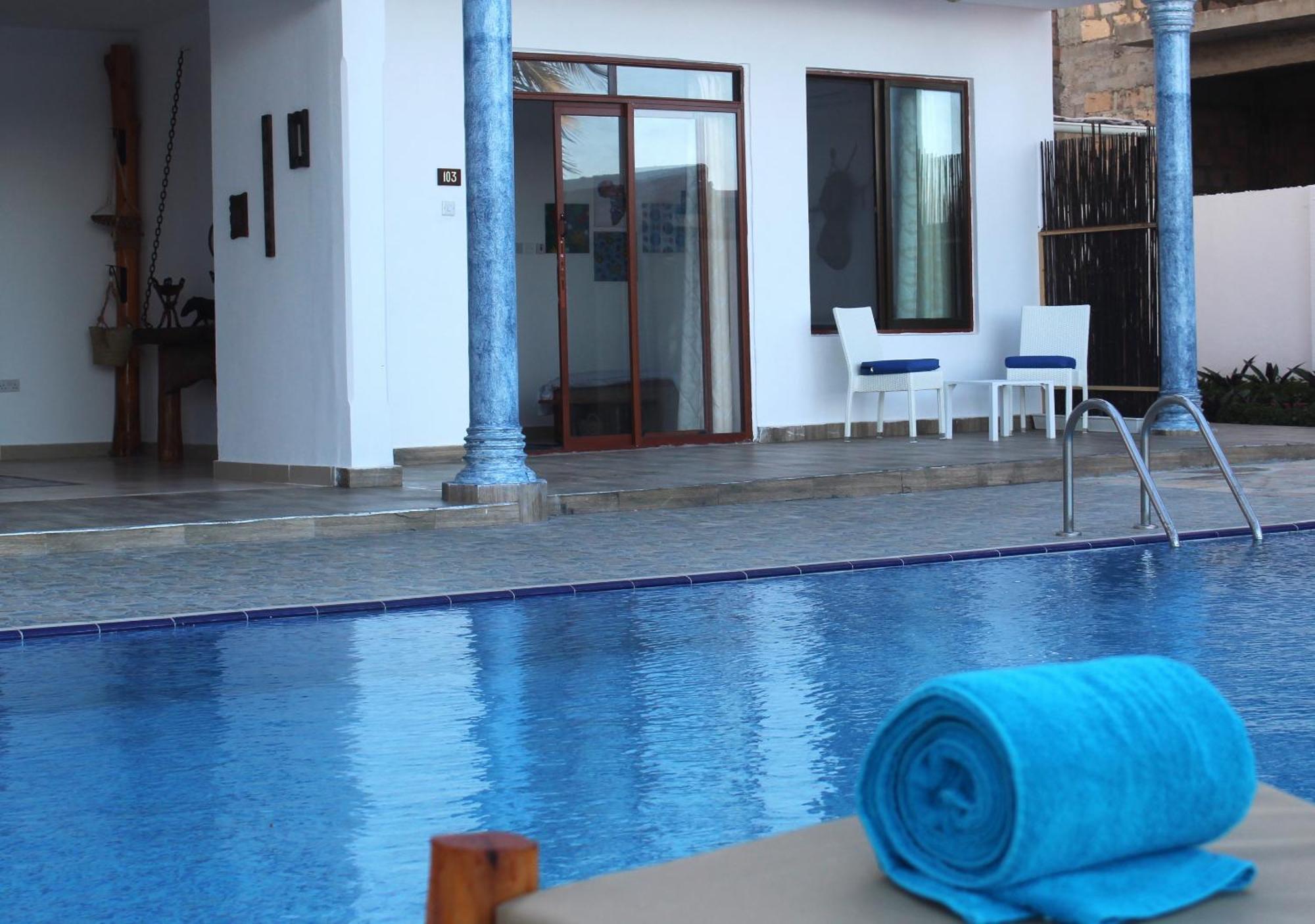 Bianco Azzurro Hotel & Restaurant Pwani Mchangani Eksteriør billede